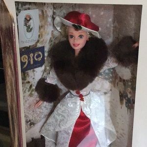 Vintage holiday Barbie from 1995 hallmark